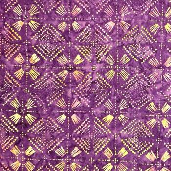 Preview: PURPLE - Heliotrope - Batikstoff aus Indonesien